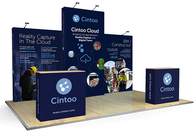Designing visuals for a modular stand for Cintoo