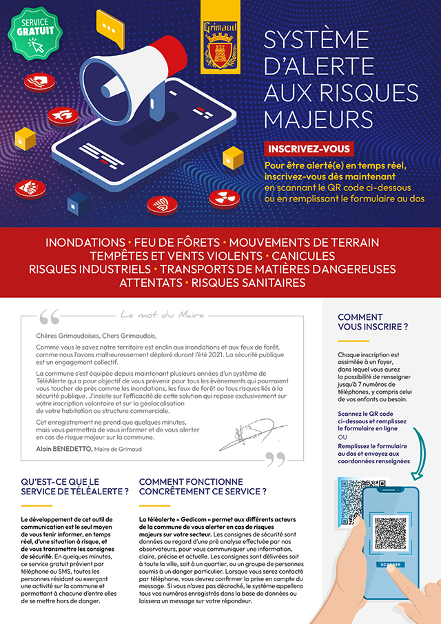 Flyer Téléalerte